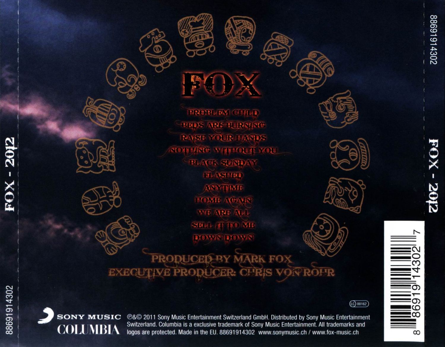 Fox 2011. Fox 2012. Fox - 2012 - anytime. Shakra Band.